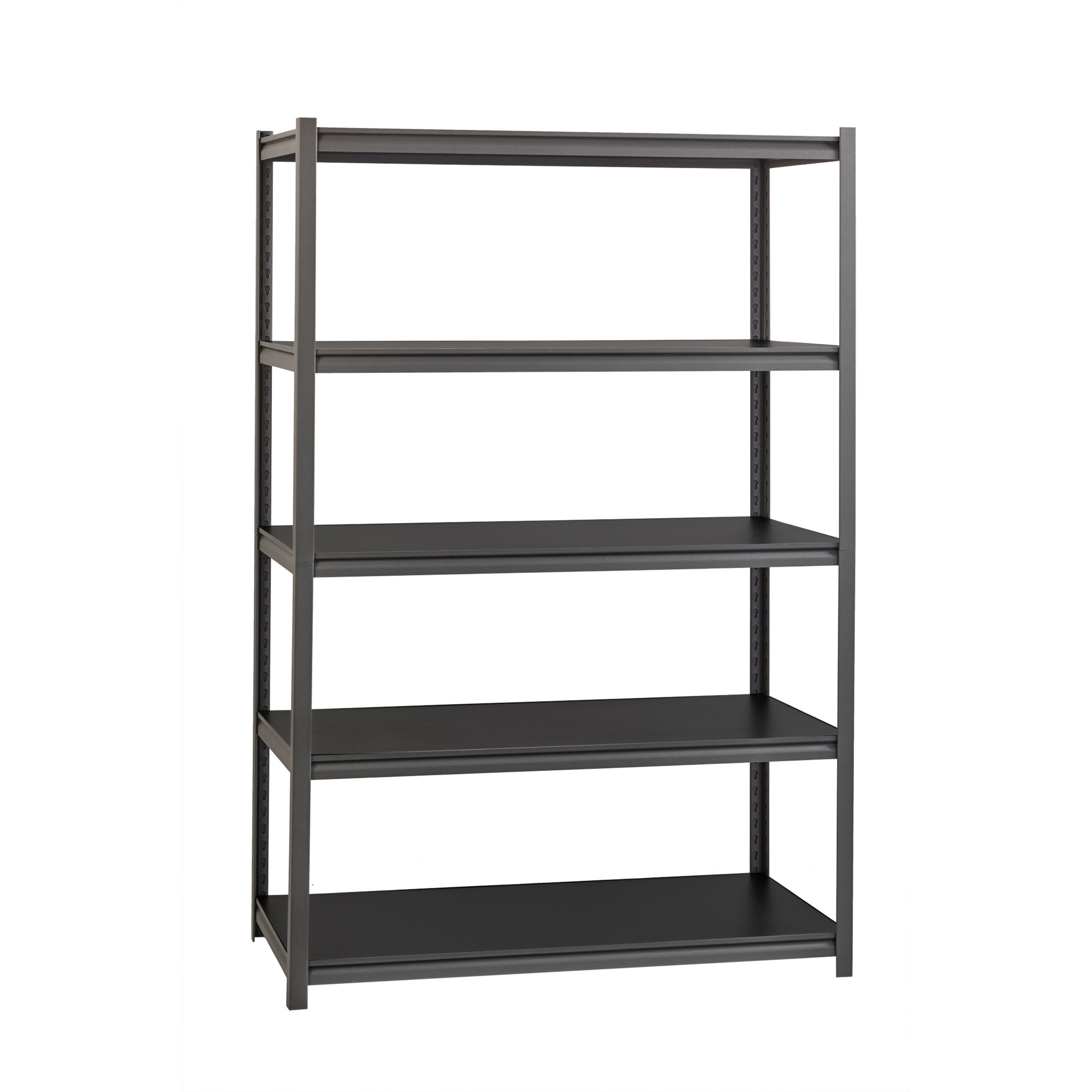 Hirsh Industries, 3200 Riveted Steel Shelving, 5-Shelf Unit, Width 48 in, Depth 18 in, Material Steel, Model# 20997